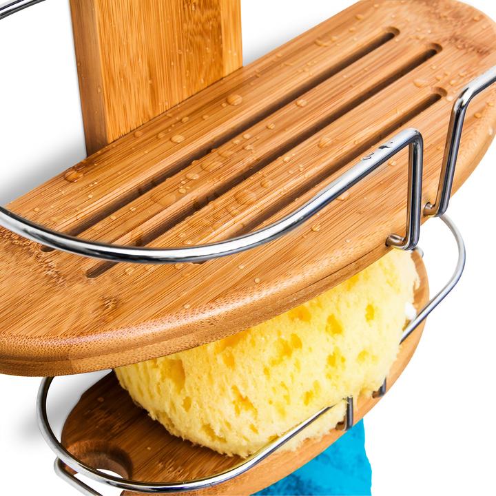 Produktbild Relaxdays Duschregal Bambus (29.5 x 13.5 x 71 cm)