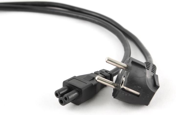Actual product image Gembird Power cable for notebook Schucko C5 (3 pin) VDE 1.8m (1.80 m)
