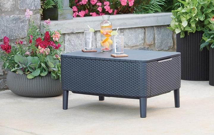 Actual product image Allibert Loungeset Salemo, Anthracite, 4 Seats