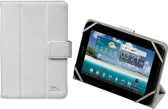 Rivacase § 3112 Housse universelle pour tablettes 7 Blanc (Asus Fonepad)