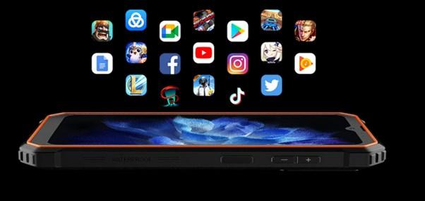 Immagine prodotto Blackview BV4800 (64 GB, Nero, 6.56", Doppia SIM, 13 Mpx, 4G)
