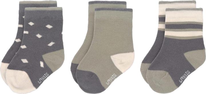 Anthrazit, Grün, Weiss, Olive