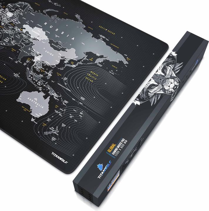 Actual product image Titanwolf Gaming Mouse Pad