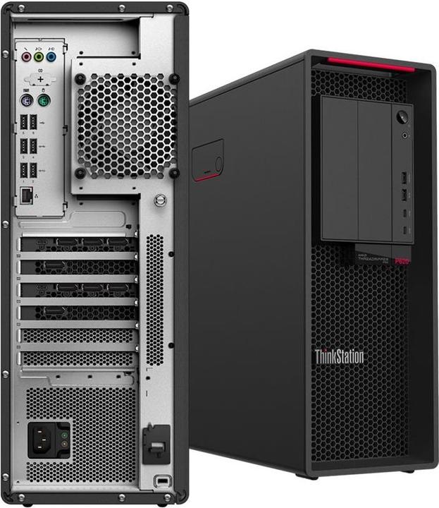 Actual product image Lenovo ThinkStation P620 (AMD Ryzen ThreadRipper PRO 5945WX, 64 GB, 1000 GB)