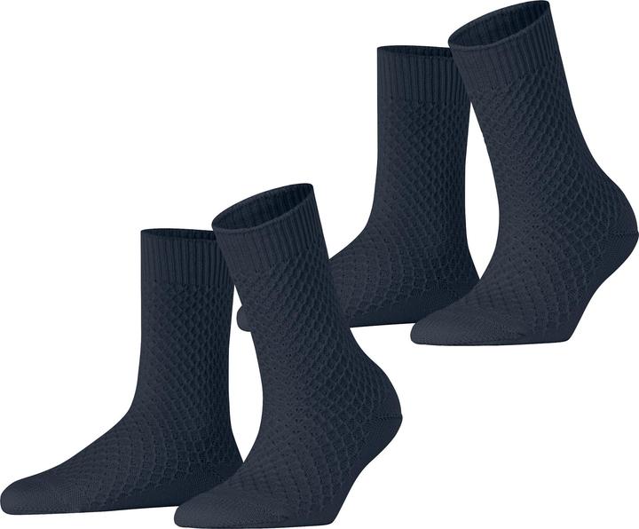 Immagine prodotto Esprit Diamond Knit 2-Pack Donna (Confezione da 2, 39 - 42)