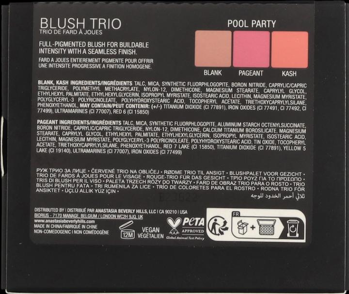 Produktbild Anastasia Beverly Hills Blush Trio (Pool Party)