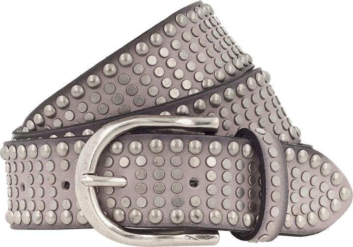 Actual product image B.Belt Riva studded leather belt (85)