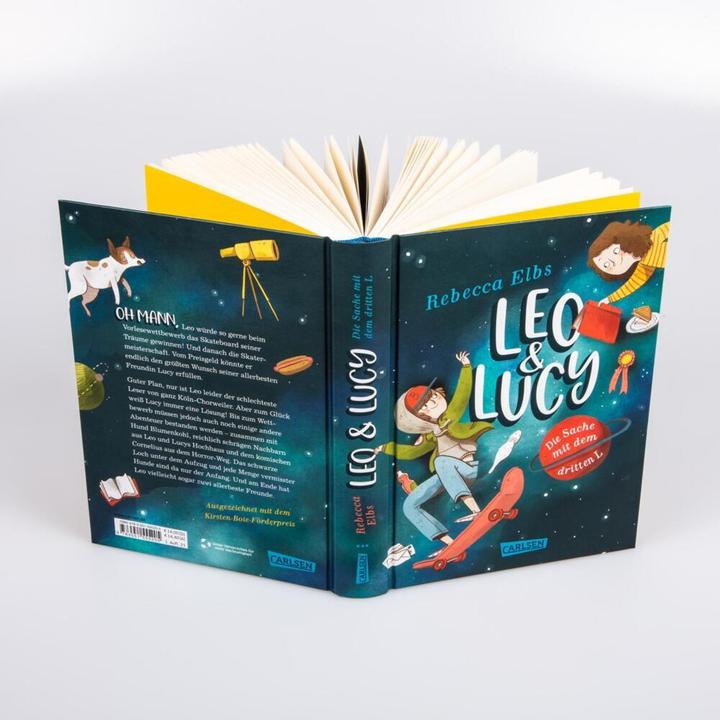 Actual product image Leo und Lucy: Die Sache mit dem dritten L (German, Julia Christians, Rebecca Elbs, 2021)