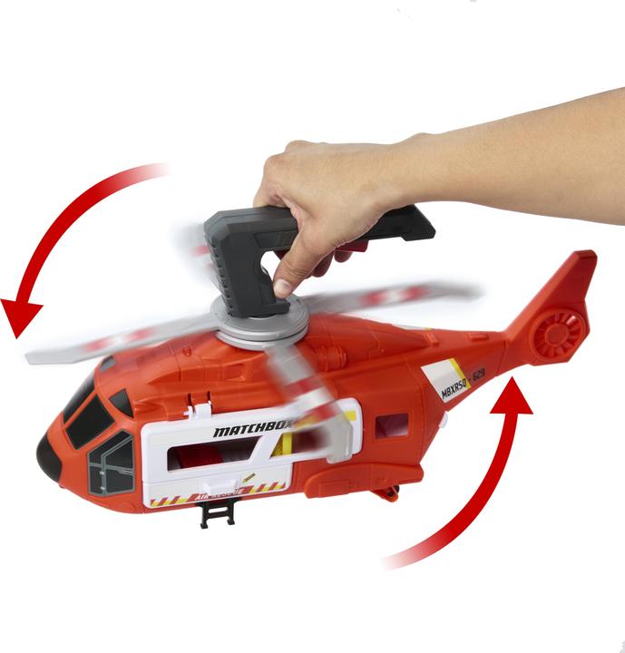 Actual product image Matchbox Transport Helicopter