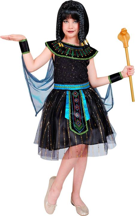 Immagine prodotto Widmann ÄGYPTISCHE HERRSCHERIN (Kleid mit Armstulpen und Umhang), 116 cm / 4-5 Years (116)