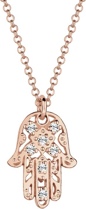 Actual product image Elli Hamsa hand (925 sterling silver, Glass crystal)