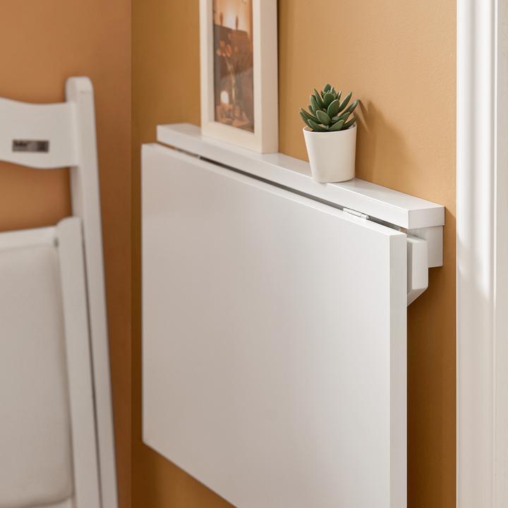 Immagine prodotto SoBuy Tavolo da parete pieghevole per cucina (60 x 40 x 6 cm)