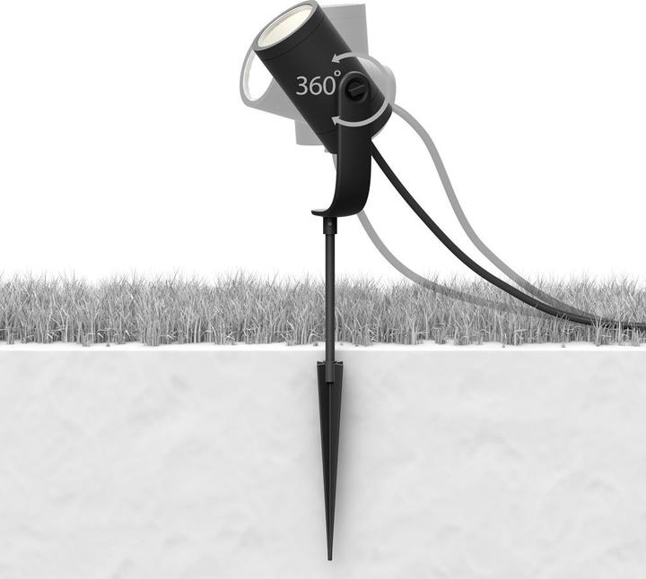 Actual product image Philips Hue Lily Basic Set (DE Plug) (640 lm, IP65)