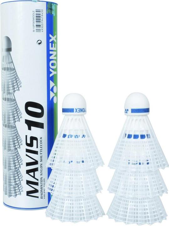 Produktbild Yonex Federball Mavis 10 6erPack Nylon