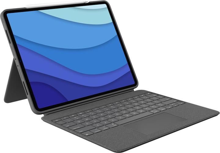 Produktbild Logitech Combo Touch (DE, iPad Pro 12.9 2021 (5. Gen), iPad Pro 12.9 2022 (6. Gen))