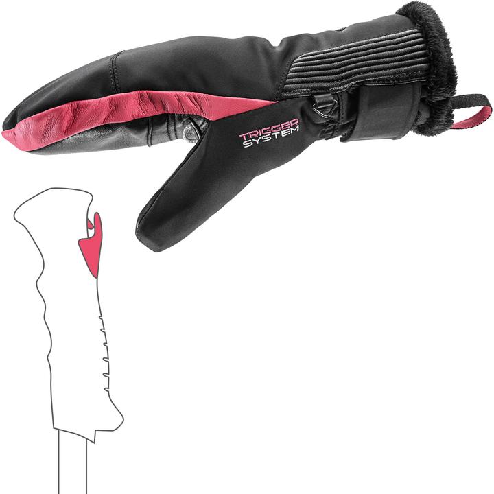 Actual product image Leki Women's Vallarta 3D Mitt (6.5)