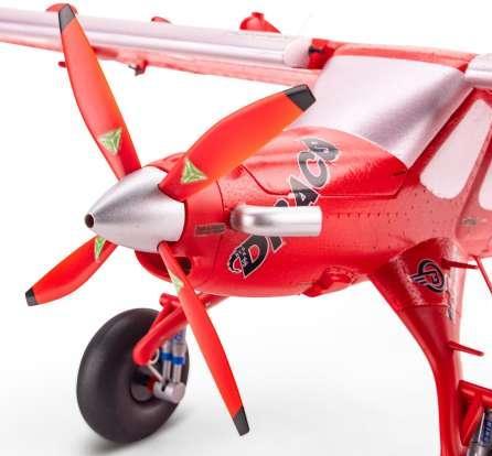Produktbild E-Flite Micro DRACO 800mm BNF Basic mit AS3X und SAFE Select (Motorflugzeug)