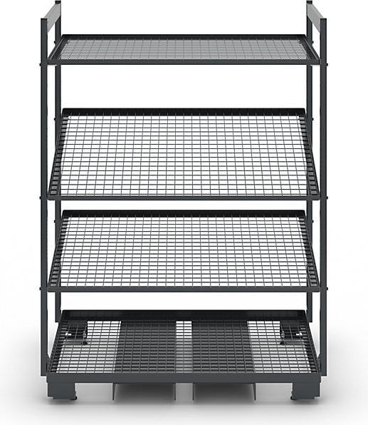 Produktbild eurokraft pro Mobiles Kanban-Regal (500 kg)