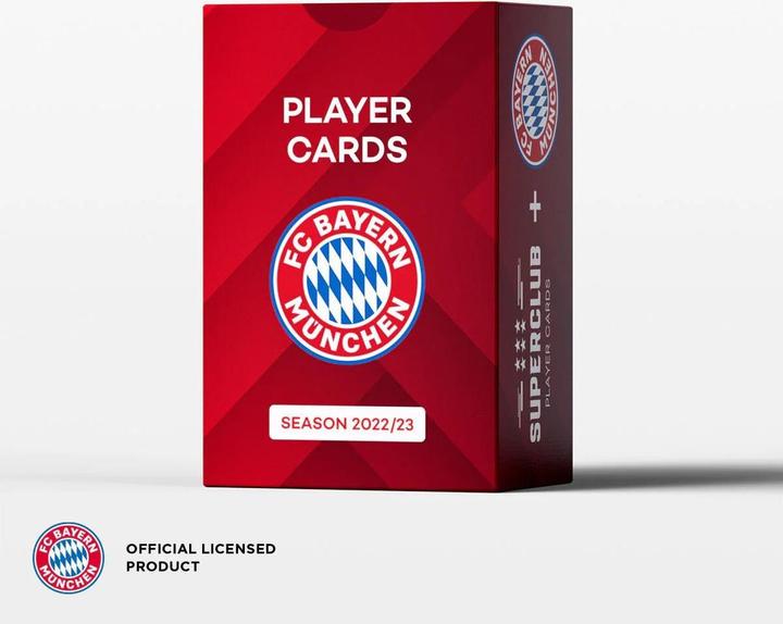 Produktbild Superclub FC Bayern München Spielerkarten 2023/24 (Englisch)