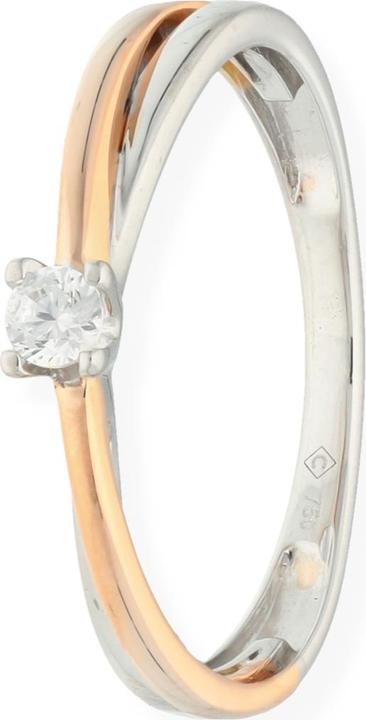 Pink gold, White gold