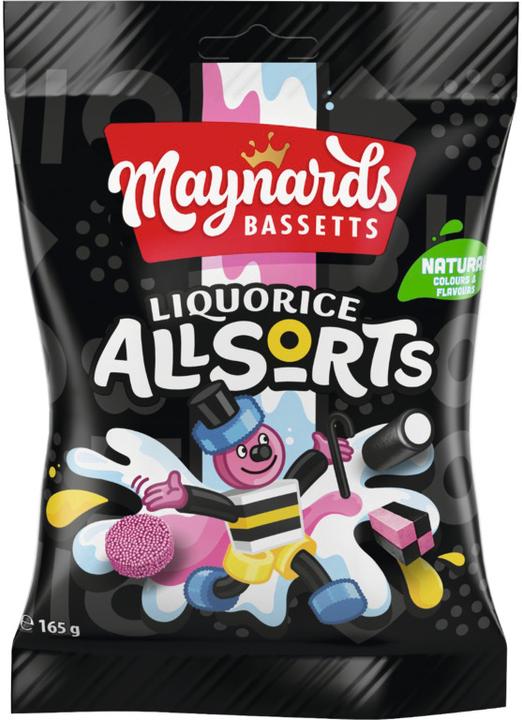 Immagine prodotto Maynards Bassetts Liquirizia Tutti i tipi di frutta e verdura 165g (180 g)
