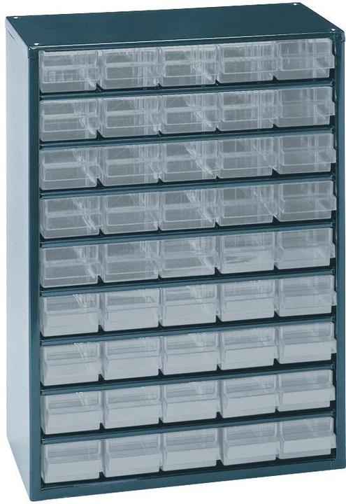 Produktbild Raaco Kleinteilemagazin Stahlmagazin 945-00 B.306xT.150xH.417mm 45Schubl.