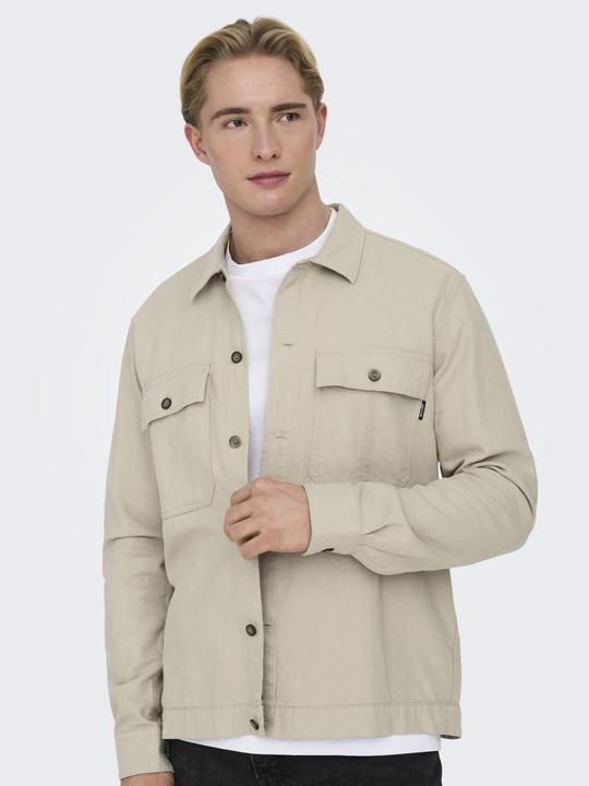 Image du produit Only & Sons Coupe décontractée Col de chemise Chemise (XXL)