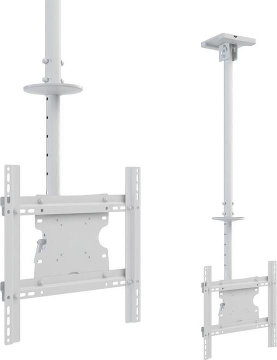 Produktbild Multibrackets Deckenhalter 32" - 70", Metall, weiss, max 30 kg (Decke, 55", 30 kg)