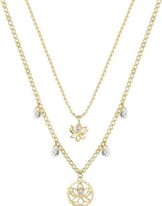 Produktbild Brosway Charming gold plated necklace Lotus flower Chakra BHKN065