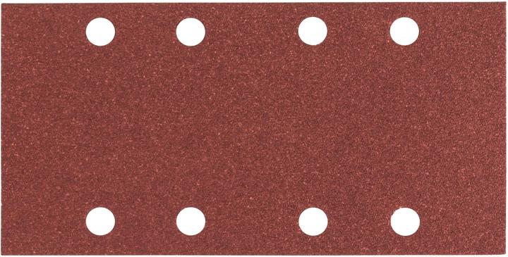 Bosch Professional Zubehör Schleifblatt C430, 93 x 186 mm, 80, 8 Löcher, 10er-Pack (80)