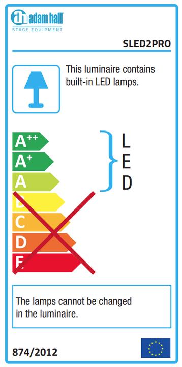 Image du produit Adam Hall Stands SLED Pro Lampe pour pupitre à LEDs (Lumière de pupitre)