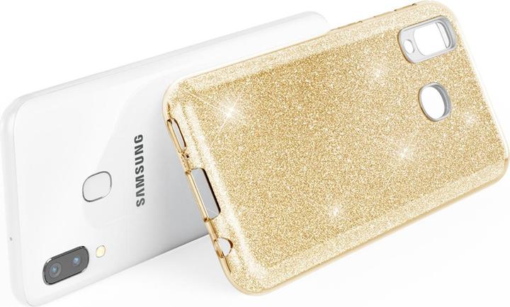 Actual product image Nalia Glitter cover (Samsung Galaxy A40)