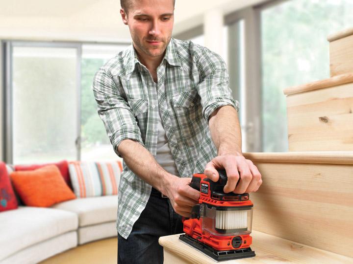 Produktbild Black & Decker 270W Schwingschleifer DUOSAND (Schwingschleifer, 270 W)