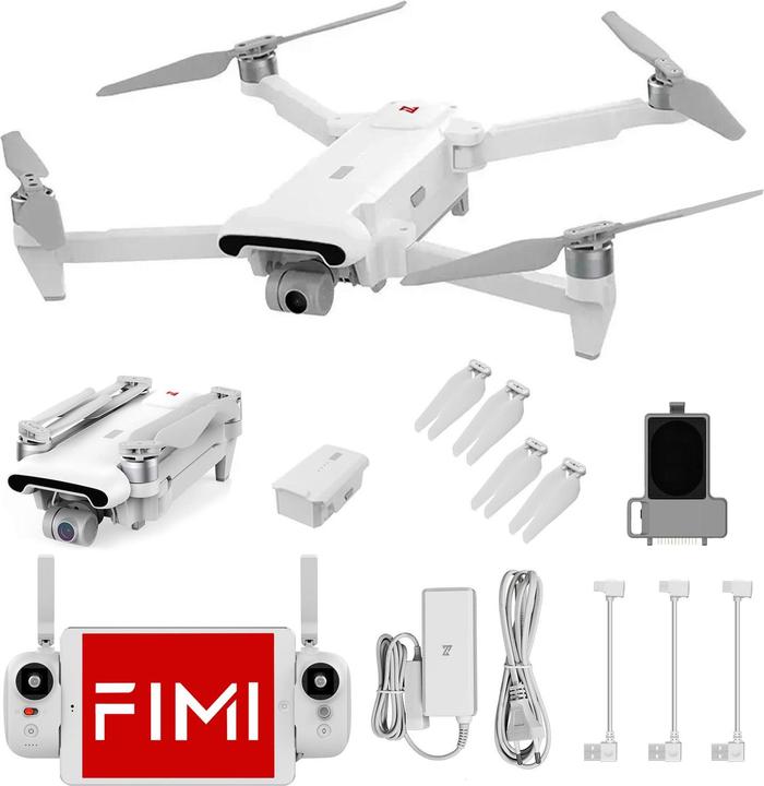 Produktbild Xiaomi X8SE 2022 V2 standard Quadrocopter RtF Kameraflug Weiss (35 min, 810 g, 48 Mpx)