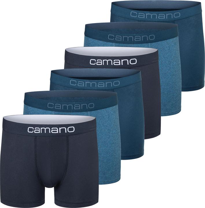 Camano Men comfort BCI cotton Boxershorts 6p in Box