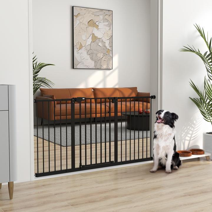 Produktbild PawHut Absperrgitter ohne Bohrung (136.30 cm)
