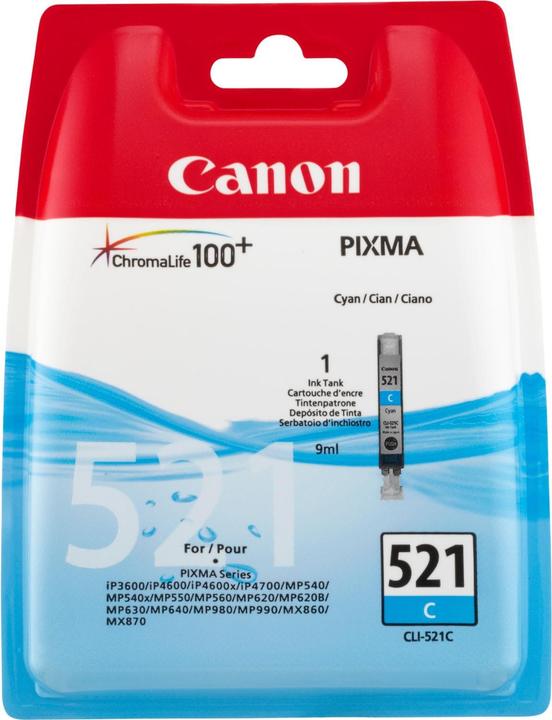 Actual product image Canon Cli-521c (C)