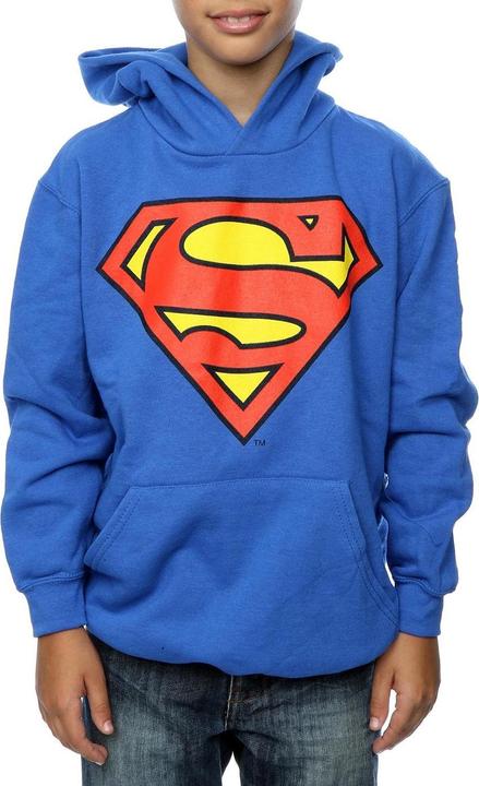 Immagine prodotto Superman Logo Felpa con Cappuccio Ragazzi (152, 158)