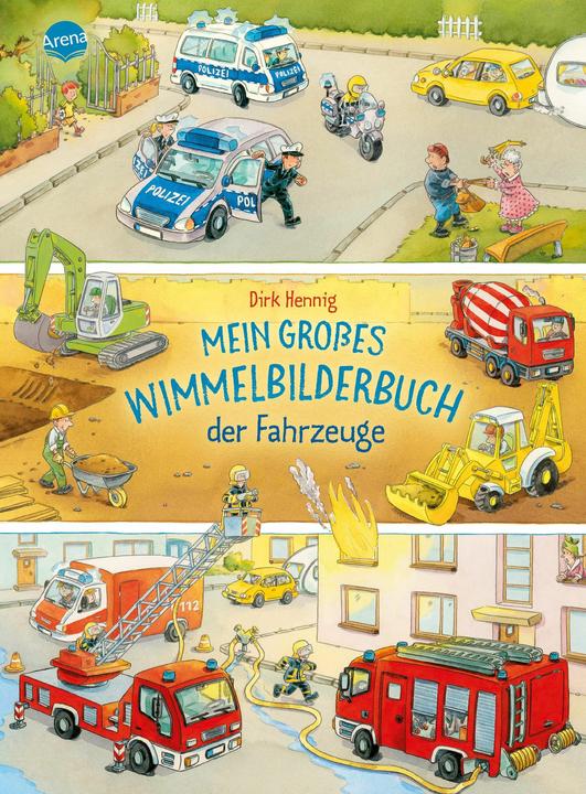 Actual product image My big hidden object book of vehicles (German)