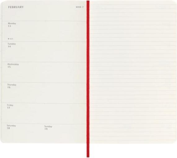 Produktbild Moleskine Notizkalender (A5, Englisch)