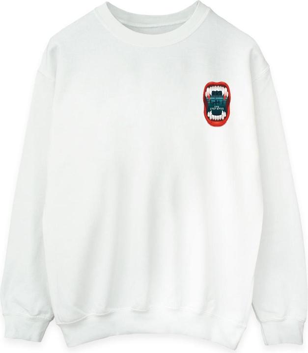 Actual product image The Lost Boys Mens Teeth Pocket Sweatshirt (S)