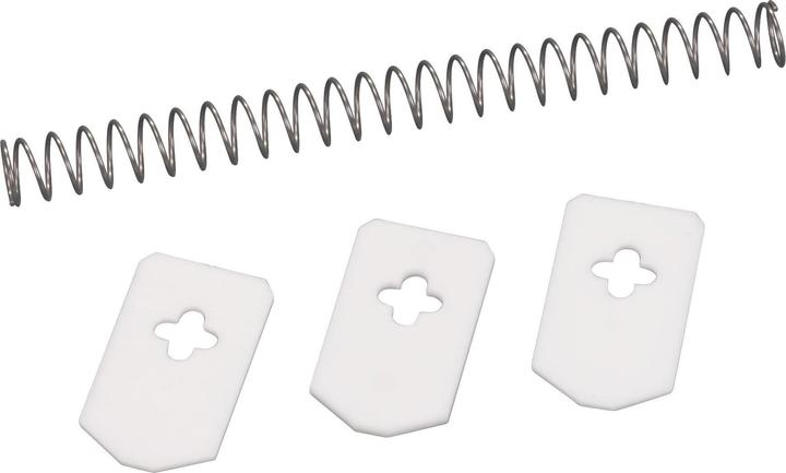 Leifheit Wiper rubber 3pcs + 1spring