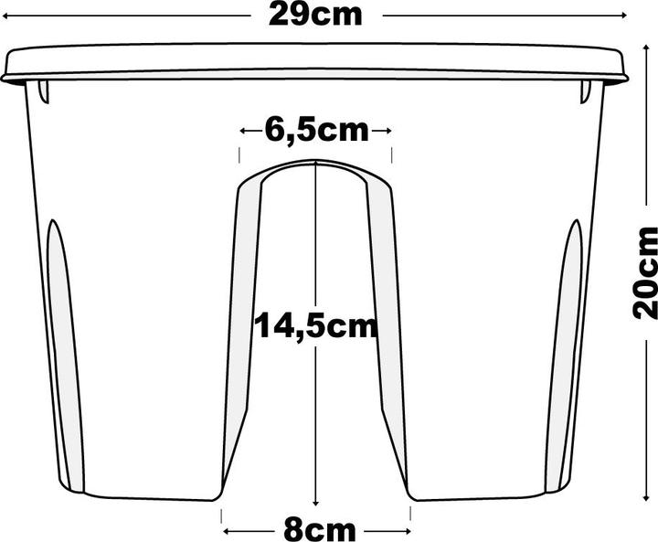 Produktbild Deuba Balkonkasten (29 cm)