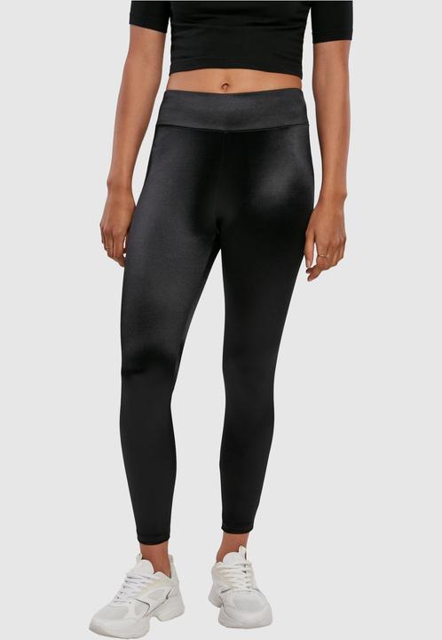 Immagine prodotto Urban Classics Leggings lucidi a vita alta da donna (XL)