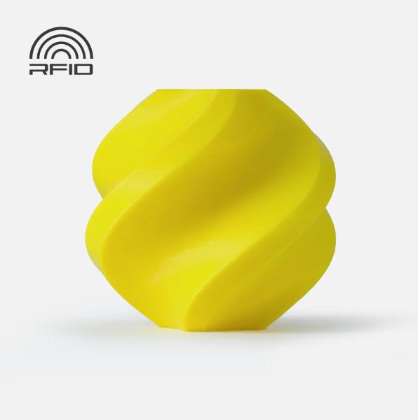 Image du produit Bambu Lab Filament PLA Basic Jaune 1kg (PLA, 1.75 mm, 1000 g, Jaune)