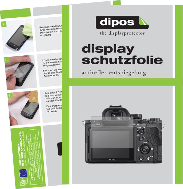 Actual product image Dipos Screen Protector Anti-Glare (Screen protector, alpha 7 III)