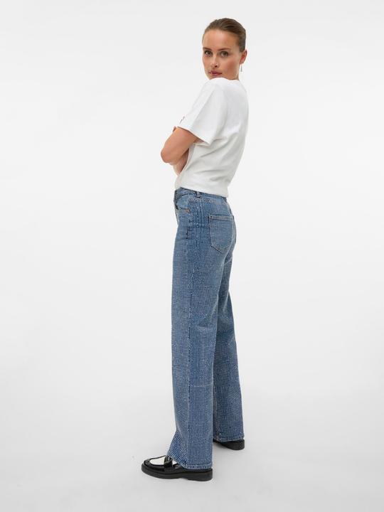 Produktbild Vero Moda VMTESSA Hohe Taille Weiter Beinschnitt Jeans Weit geschnitten (25)