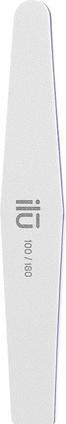 Actual product image Tools for Beauty T4B ILU Double-Sided White Nail File for Manicure and Pedicure Trapezoid Shape 100/180 Grit