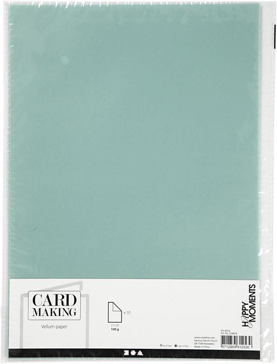 Productafbeelding Creativ Company Perkamentpapier A4 lichtblauw (100 g/m², 10 x)