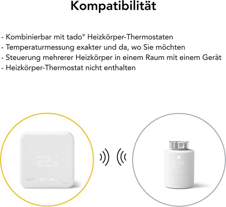 Immagine prodotto tado° Sensore di temperatura wireless Add on